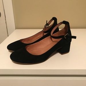 Madewell Inez Mary Jane Heel in Black